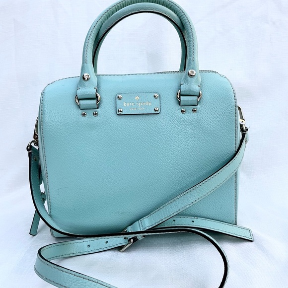 kate spade Handbags - Kate Spade Light Blue Satchel